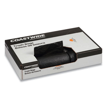 Coastwide Professional™ Accufit Linear Low-density Can Liners, 23 Gal, 0.9 Mil, 28" X 45", Black, 200-carton freeshipping - TVN Wholesale